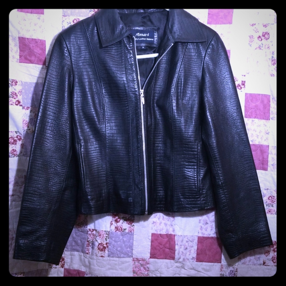 Leather Biker Jacket